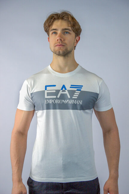 Emporio Armani EA7 Koszulka C6H6E T-shirt, biała - obrazek 3