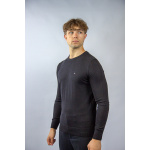 Tommy Hilfiger Sweter MW0MW04978 Core Cotton - Silk Cneck
