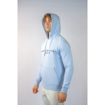 Tommy Hilfiger Bluza MW0MW11599 Core Tommy Logo Hoody, niebieska - obrazek 4