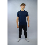 Tommy Hilfiger Koszulka MW0MW10800 Stretch Slim Fit Tee, granatowa - obrazek 6