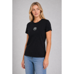 Pinko Koszulka 100355 A0KO Jersey Cottone ST Logo, czarna - obrazek 2