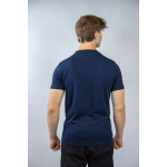 Tommy Hilfiger Koszulka MW0MW10800 Stretch Slim Fit Tee, granatowa - obrazek 5