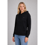 Tommy Hilfiger Bluza WW0WW32206 BDS REGULAR HOODIE, czarna - obrazek 2