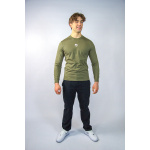 Lacoste Longsleeve TH8135-98 Classic Fit, zielony - obrazek 5