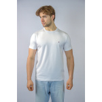 Tommy Hilfiger Koszulka MW0MW10800 Stretch Slim Fit Tee, biała
