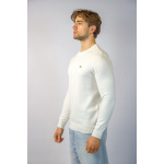 Lacoste Sweter AH1985-51 Mens Crew Neck Cotton Sweater - obrazek 3