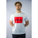 Hugo Koszulka 50467952 Diragolino212 T-shirt, biała