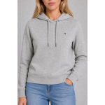 Tommy Hilfiger Bluza WW0WW32206 REGULAR HOODIE, szara - obrazek 4