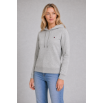 Tommy Hilfiger Bluza WW0WW32206 REGULAR HOODIE, szara - obrazek 2