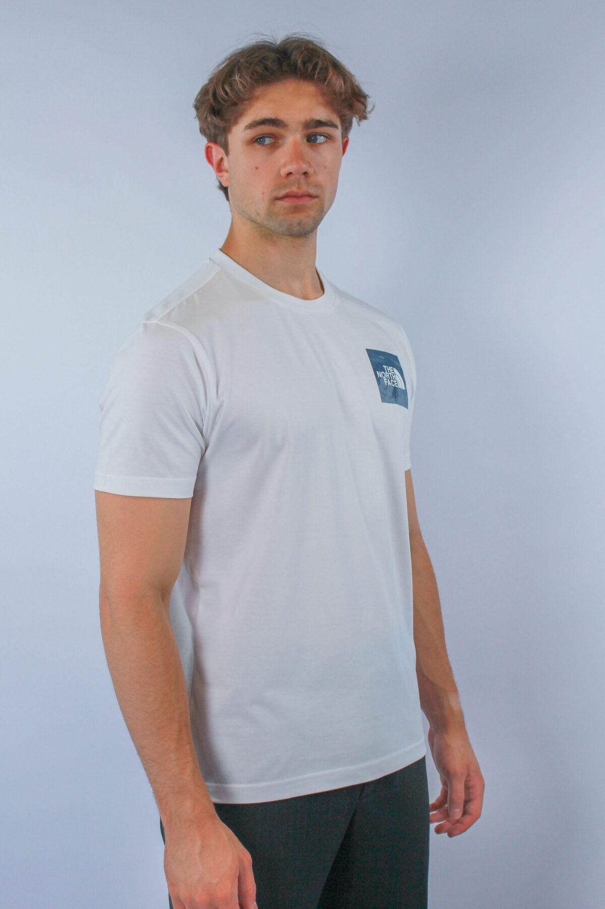 Koszulka The North Face męska Regular Fit biała