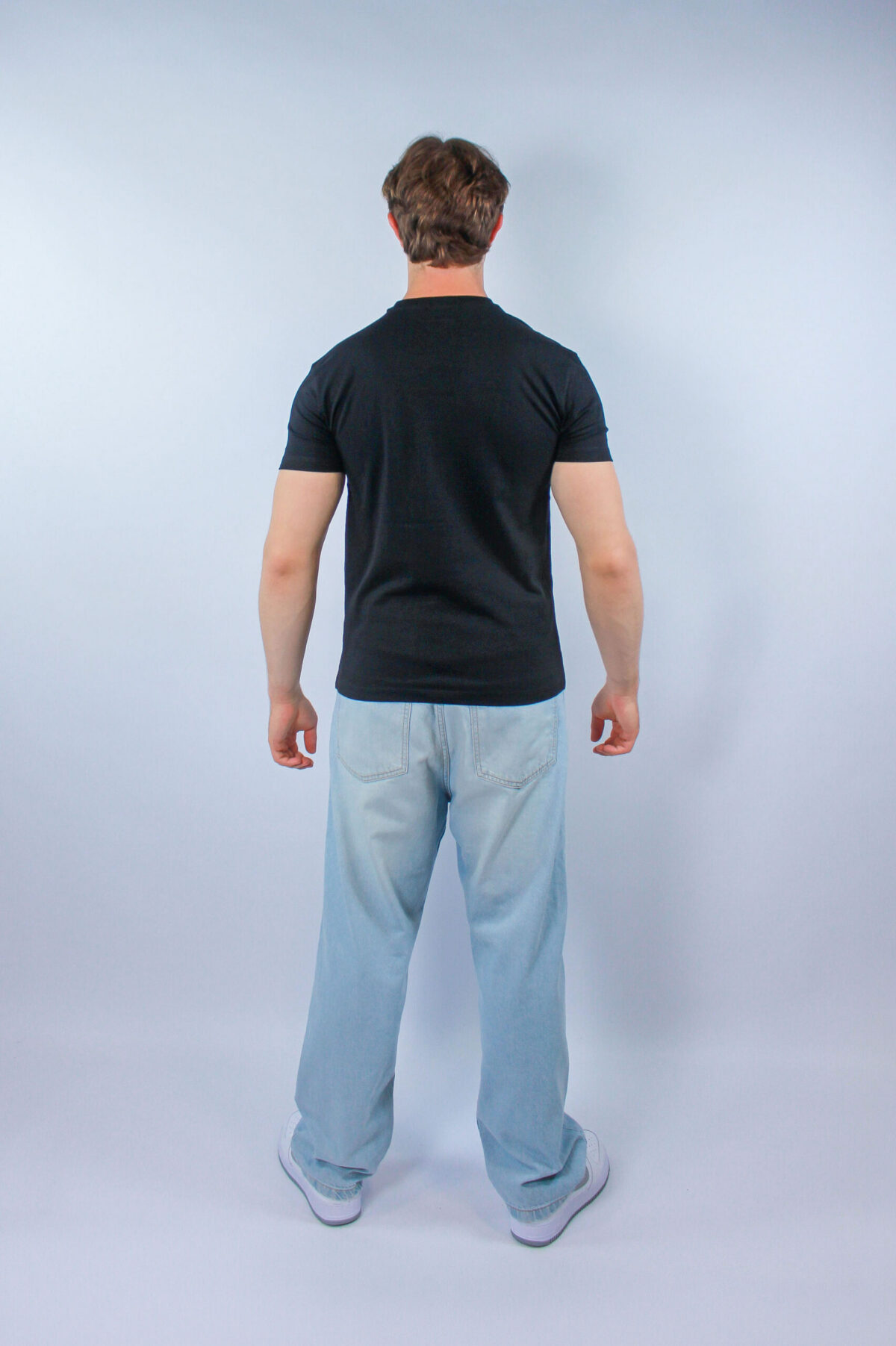 Koszulka Lacoste męska Regular Fit czarna — zdjęcie 6
