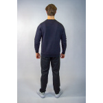 Tommy Hilfiger Bluza MW0MW32735 Core Logo Sweatshirt, granatowa - obrazek 6