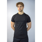 Tommy Hilfiger Koszulka MW0MW10800 Stretch Slim Fit Tee, czarna