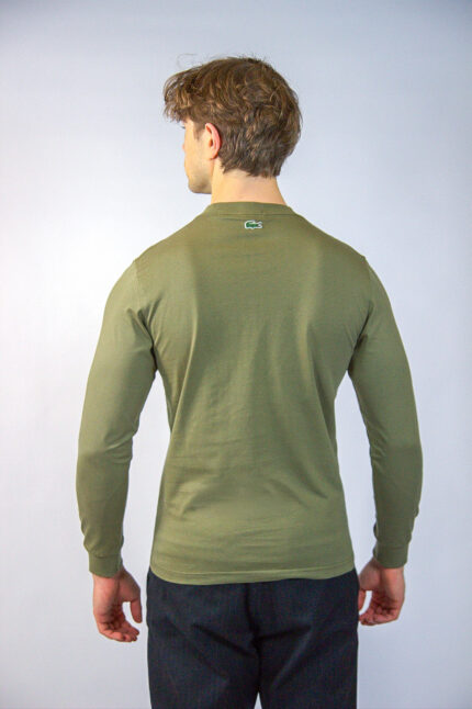 Lacoste Longsleeve TH8135-98 Classic Fit, zielony - obrazek 6
