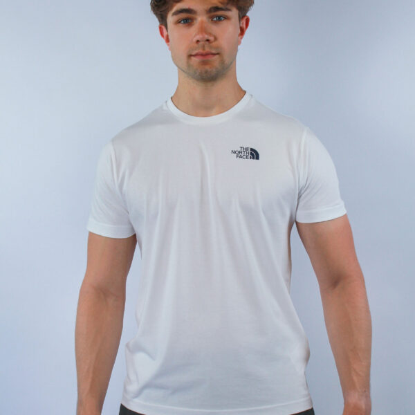 Koszulka The North Face męska Regular Fit biała