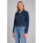 Guess Kurtka jeansowa W2GXN2FRIEN Oversize Denim, niebieska - obrazek 2