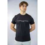Tommy Hilfiger Koszulka MW0MW11797 Core Tommy Logo Tee, czarna