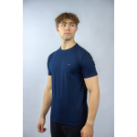 Tommy Hilfiger Koszulka MW0MW10800 Stretch Slim Fit Tee, granatowa