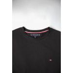 Tommy Hilfiger Koszulka MW0MW10800 Stretch Slim Fit Tee, czarna - obrazek 7