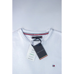 Tommy Hilfiger Koszulka MW0MW10800 Stretch Slim Fit Tee, biała - obrazek 8