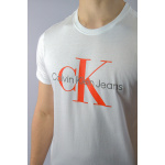 Calvin Klein Jeans Koszulka J30320806, biała - obrazek 7