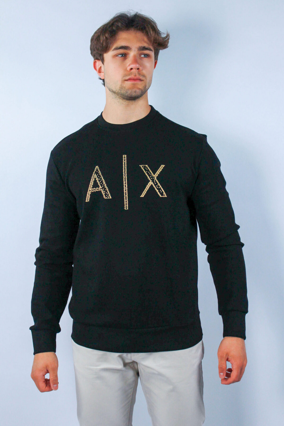 Bluza Armani Exchange męska czarna