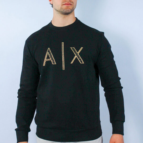Bluza Armani Exchange męska czarna