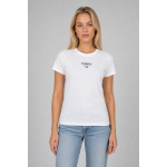 Tommy Jeans Koszulka DW0DW18397 YBR TJM Slim Essential Logo 1 SS EXT, biała