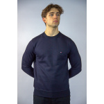 Tommy Hilfiger Bluza MW0MW32735 Core Logo Sweatshirt, granatowa - obrazek 3