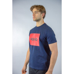 Hugo Koszulka 50467952 Diragolino212 T-shirt, granatowa - obrazek 3