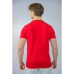 Tommy Hilfiger Koszulka MW0MW11797 Core Tommy Logo Tee, czerwona - obrazek 6
