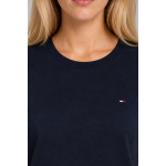 Tommy Hilfiger Koszulka WW0WW27735 New Crew Neck Tee, granatowa - obrazek 8