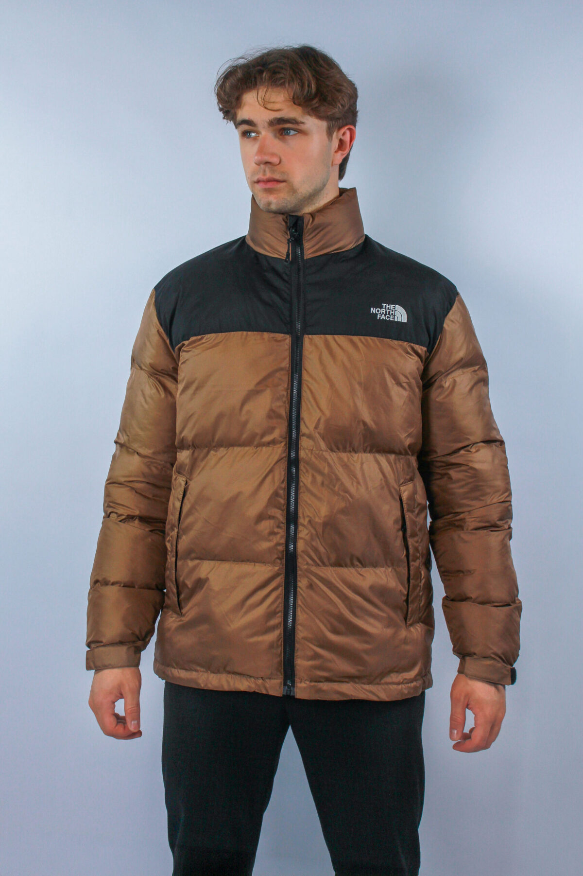 Kurtka The North Face męska brązowa — zdjęcie 4