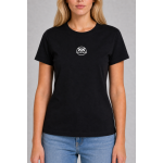 Pinko Koszulka 100355 A0KO Jersey Cottone ST Logo, czarna - obrazek 4