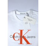 Calvin Klein Jeans Koszulka J30320806, biała - obrazek 8