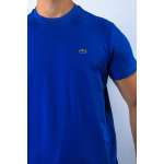 Lacoste Koszulka TH2038 Regular Fit, niebieska - obrazek 7