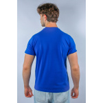 Lacoste Koszulka TH2038 Regular Fit, niebieska - obrazek 6