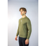 Lacoste Longsleeve TH8135-98 Classic Fit, zielony - obrazek 3