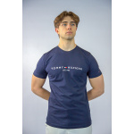 Tommy Hilfiger Koszulka MW0MW11797 Core Tommy Logo Tee, granatowa - obrazek 2