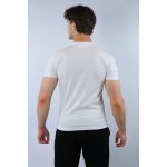 Lacoste Koszulka TH2038 Regular Fit, biała - obrazek 4