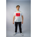 Hugo Koszulka 50467952 Diragolino212 T-shirt, biała - obrazek 6