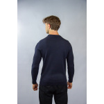 Lacoste Sweter AH1985-51 Mens Crew Neck Cotton Sweater - obrazek 7