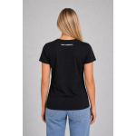 Karl Lagerfeld Koszulka 230W1700 Ikonik 2.0 Karl T-shirt, czarna - obrazek 5