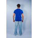 Tommy Hilfiger Koszulka MW0MW10800 Stretch Slim Fit Tee, niebieska - obrazek 7
