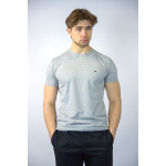 Tommy Hilfiger Koszulka MW0MW10800 Stretch Slim Fit Tee, szara