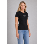 Tommy Jeans Koszulka DW0DW18397 BDS TJM Slim Essential Logo 1 SS EXT, czarna - obrazek 2