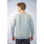 Tommy Hilfiger Bluza MW0MW32735 Flag Logo Sweatshirt, szara - obrazek 7