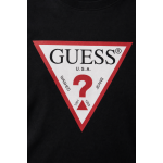Guess Koszulka W1YI1BI3Z14 Triangle Logo T-shirt, czarna - obrazek 8