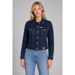 Guess Kurtka jeansowa W2GXN2FRIEN Oversize Denim, niebieska
