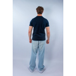 Lacoste Koszulka TH2038 Regular Fit, granatowa - obrazek 5